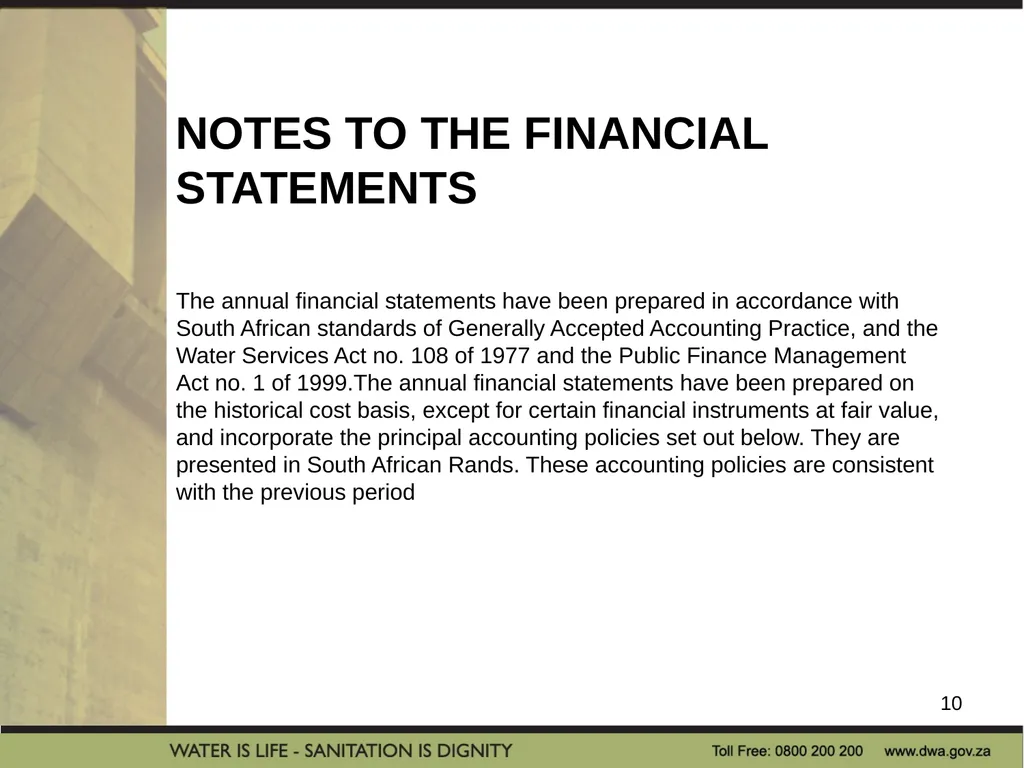 PRESENTATION TITLE Presented by: Name Surname - slide 10 of 32