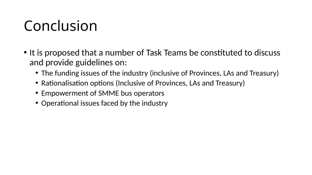SABOA Presentation to the Parliamentary Portfolio - slide 49 of 50