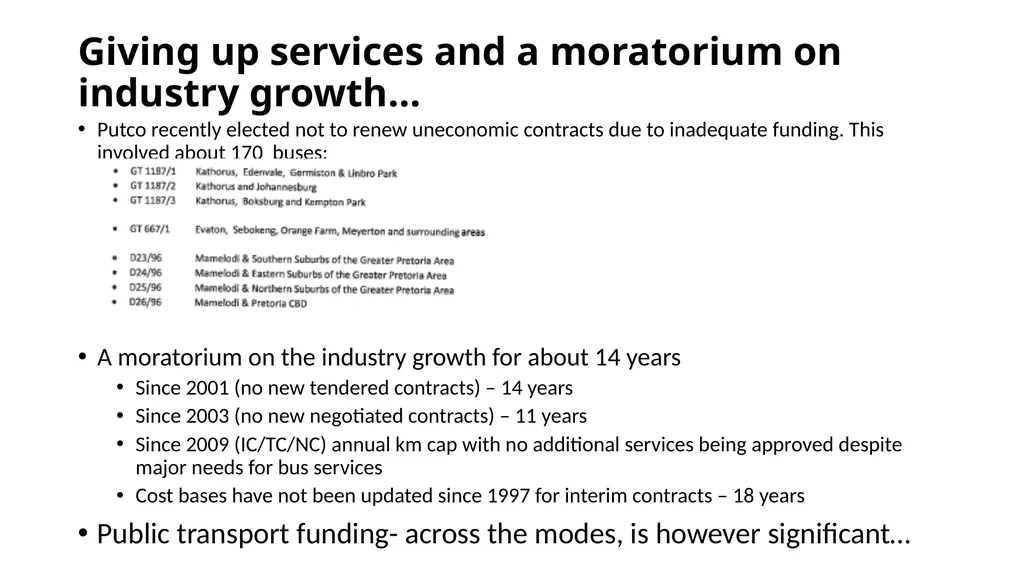 SABOA Presentation to the Parliamentary Portfolio - slide 34 of 50