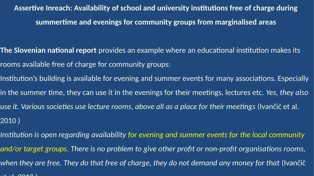 Community Outreach and Systems Change Research for - slide 26 of 40