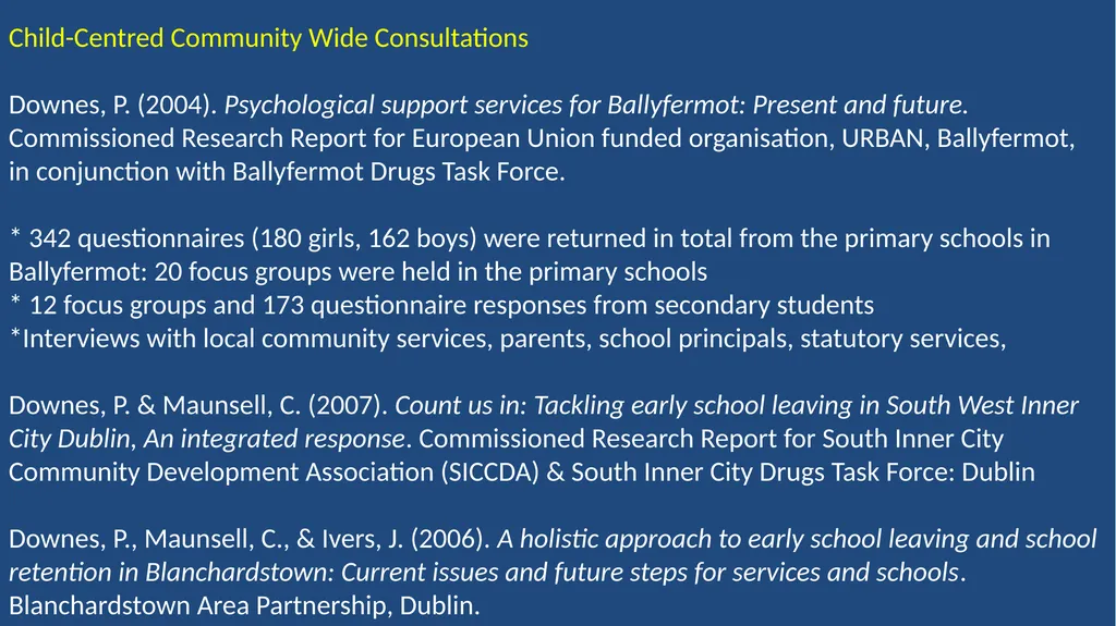 Community Outreach and Systems Change Research for - slide 3 of 40