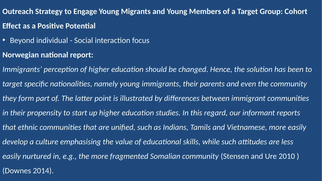 Community Outreach and Systems Change Research for - slide 25 of 40