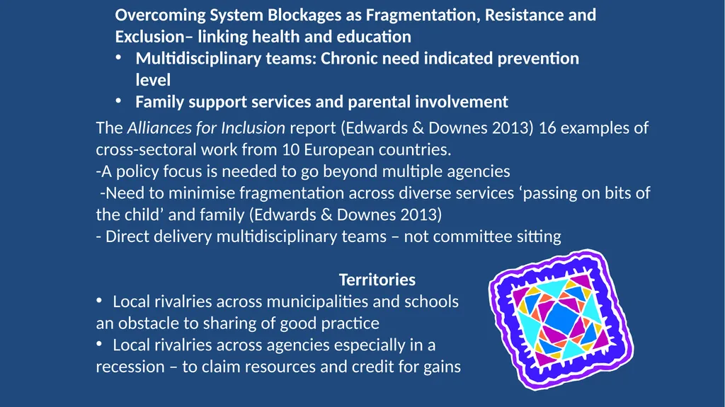 Community Outreach and Systems Change Research for - slide 31 of 40