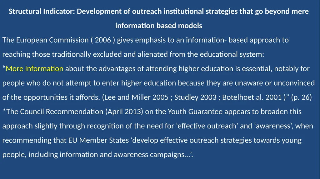 Community Outreach and Systems Change Research for - slide 22 of 40