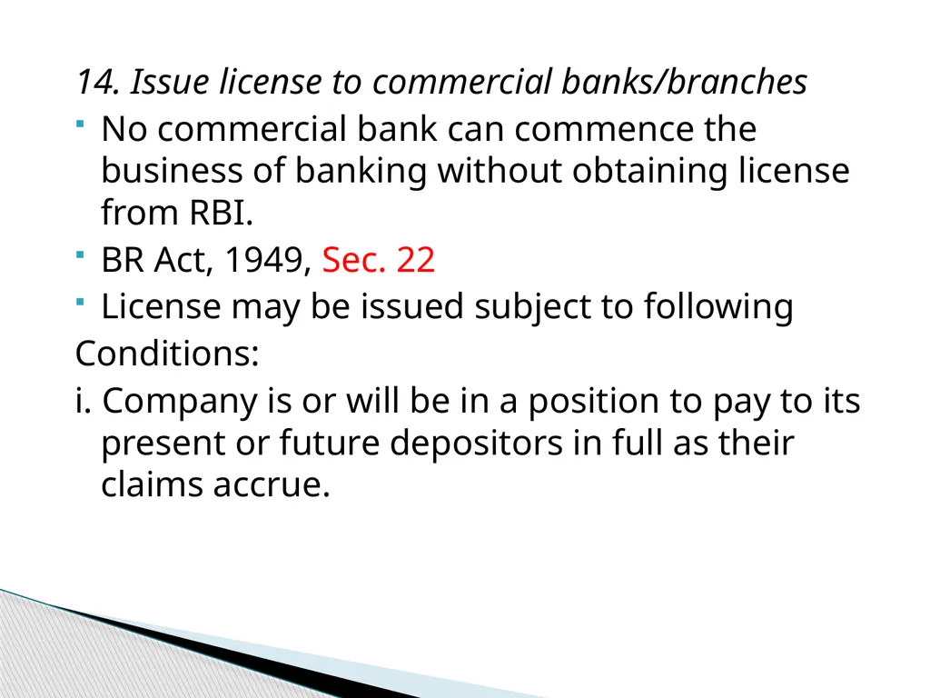Banking Law- Anusha M Virupannavar Assistant - slide 53 of 194