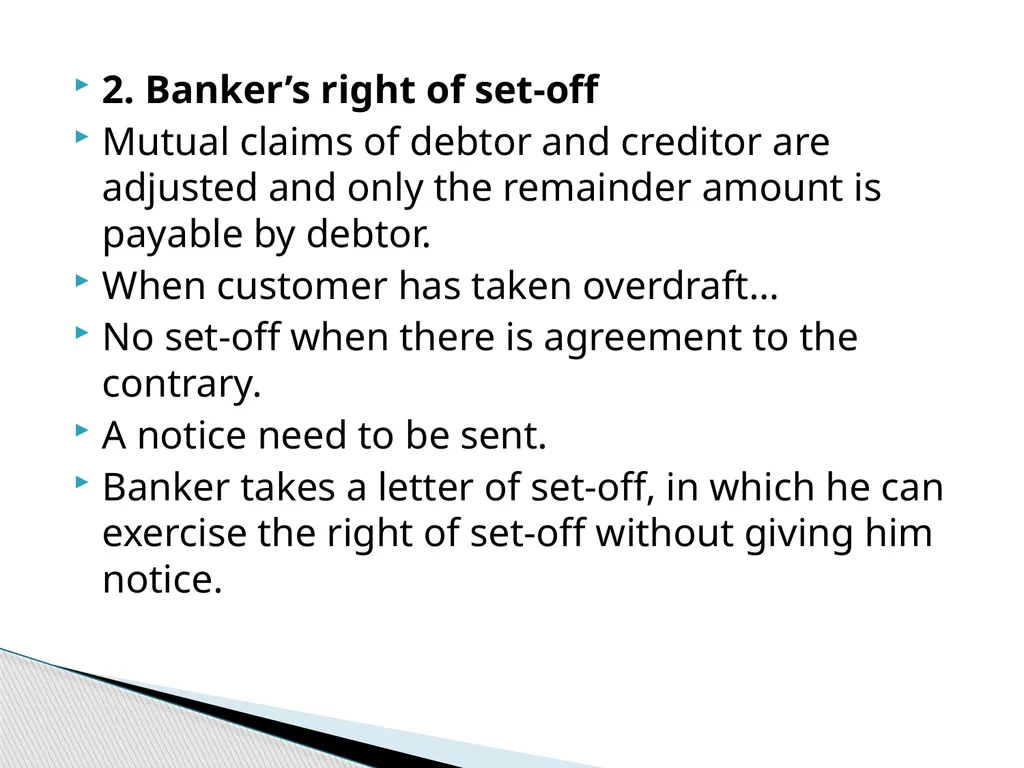 Banking Law- Anusha M Virupannavar Assistant - slide 164 of 194