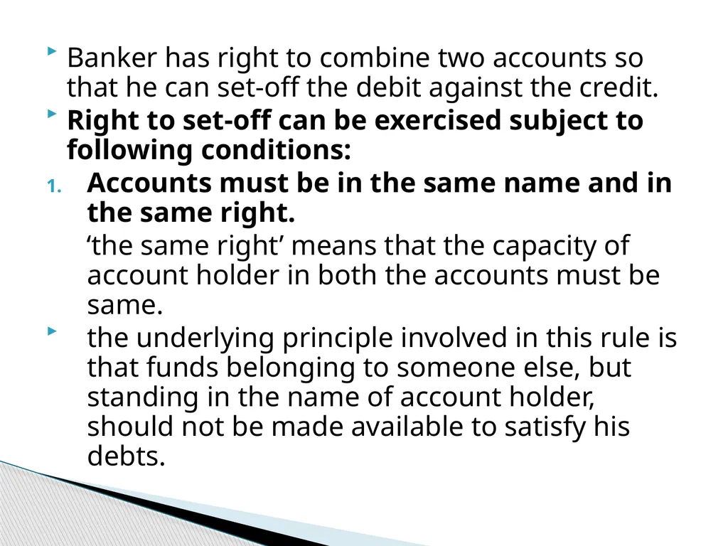 Banking Law- Anusha M Virupannavar Assistant - slide 165 of 194