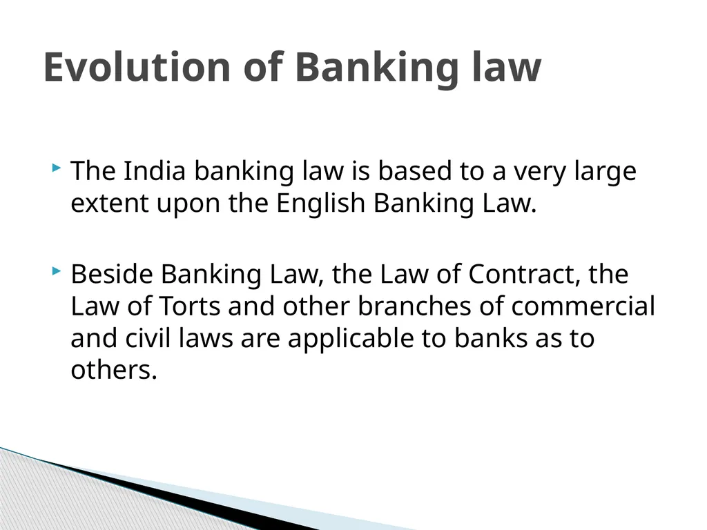 Banking Law- Anusha M Virupannavar Assistant - slide 6 of 194