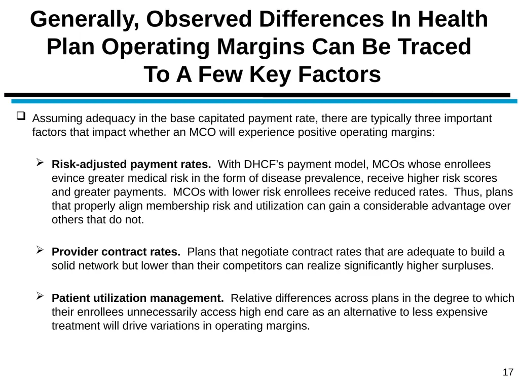 District of Columbia’s Managed Care Annual - slide 17 of 76