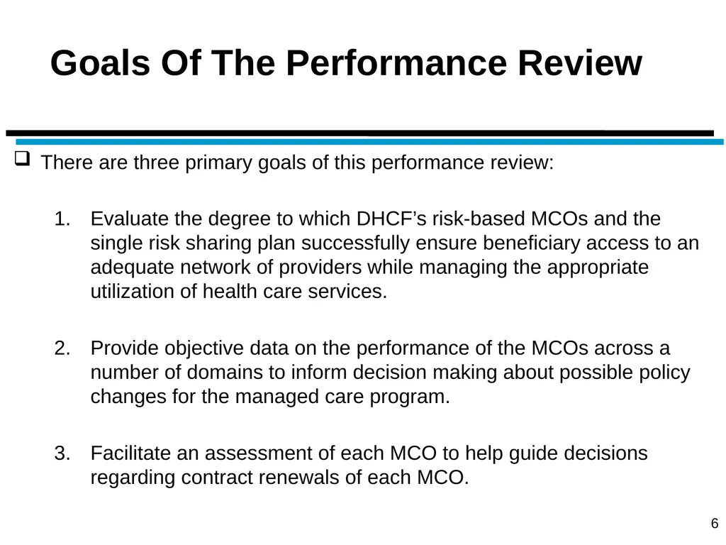 District of Columbia’s Managed Care Annual - slide 6 of 76