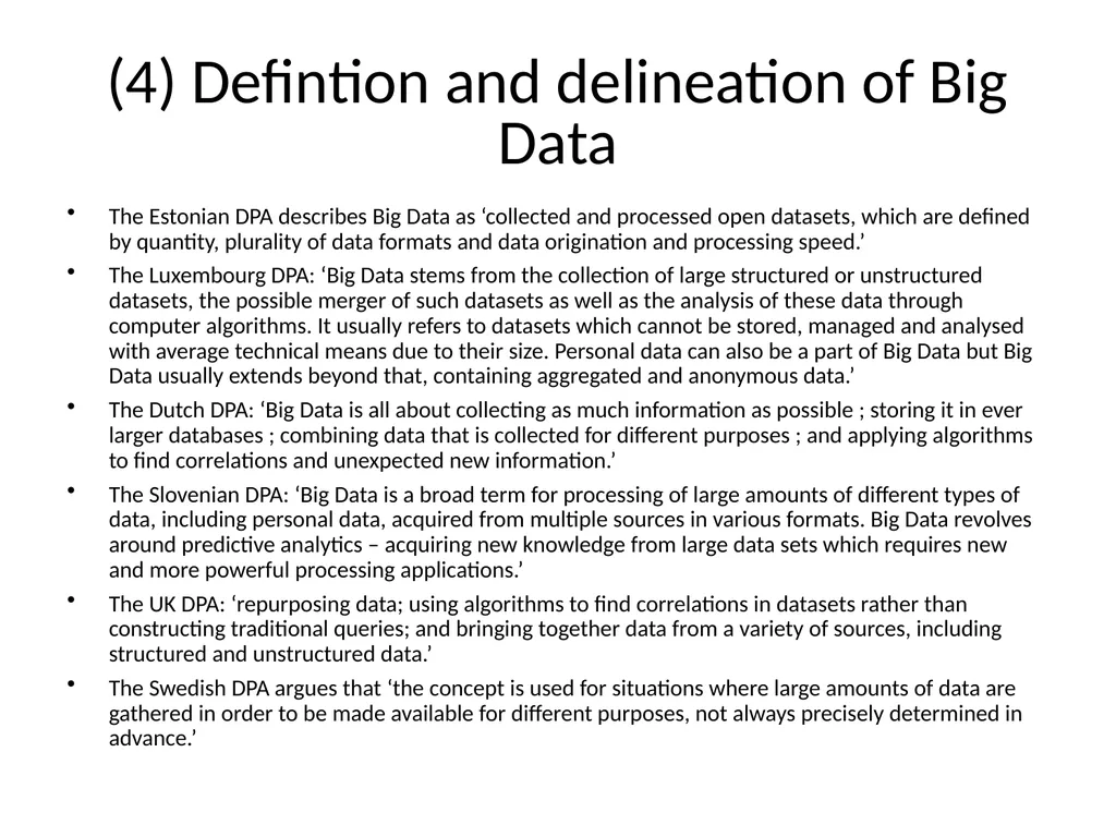 Big Data and privacy Bart van der Sloot Tilburg - slide 11 of 60
