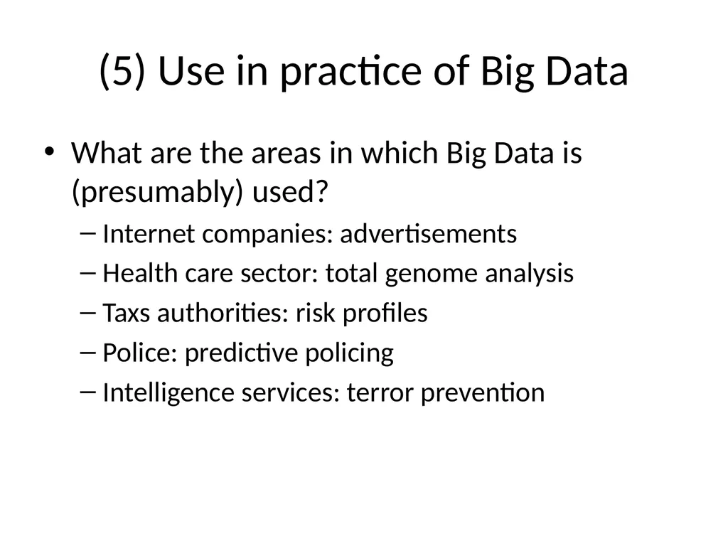Big Data and privacy Bart van der Sloot Tilburg - slide 20 of 60