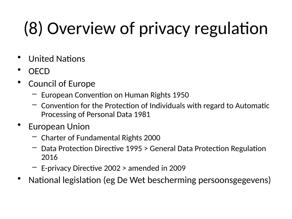 Big Data and privacy Bart van der Sloot Tilburg - slide 27 of 60
