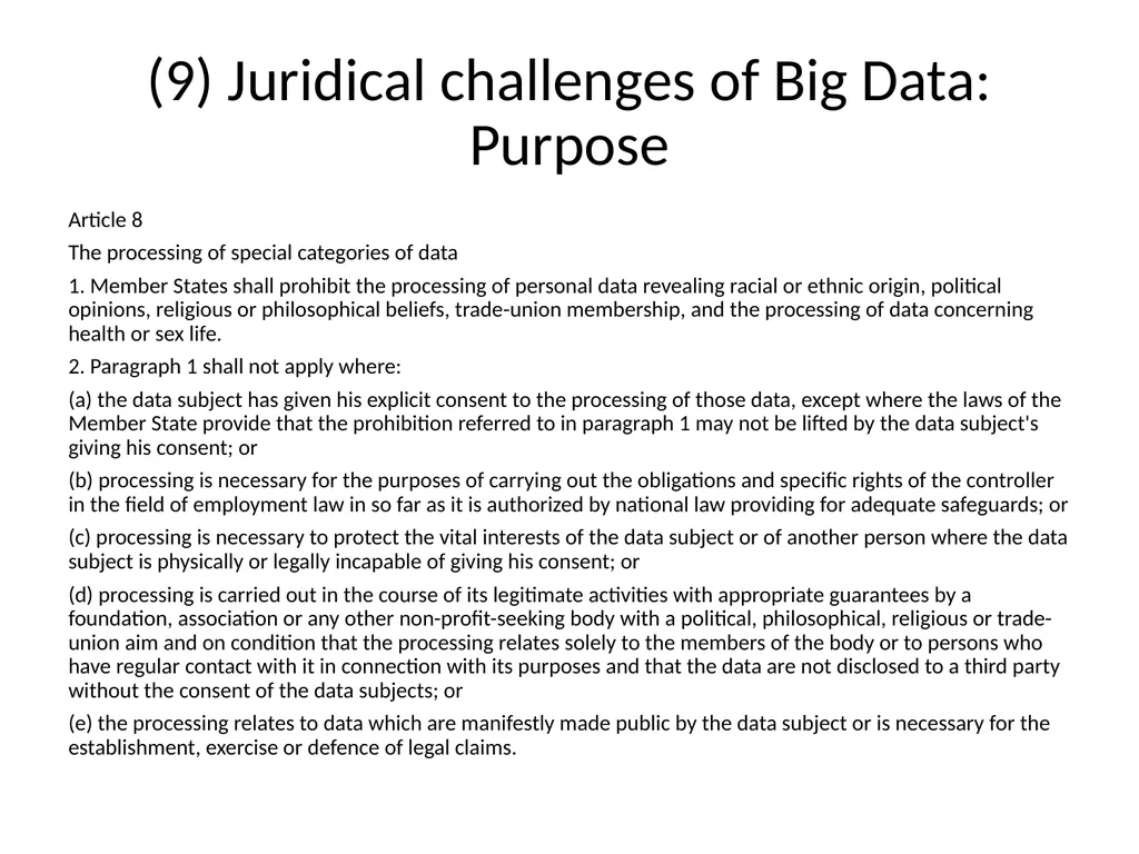 Big Data and privacy Bart van der Sloot Tilburg - slide 35 of 60