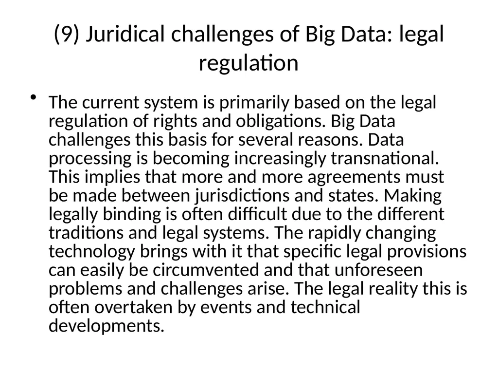Big Data and privacy Bart van der Sloot Tilburg - slide 53 of 60