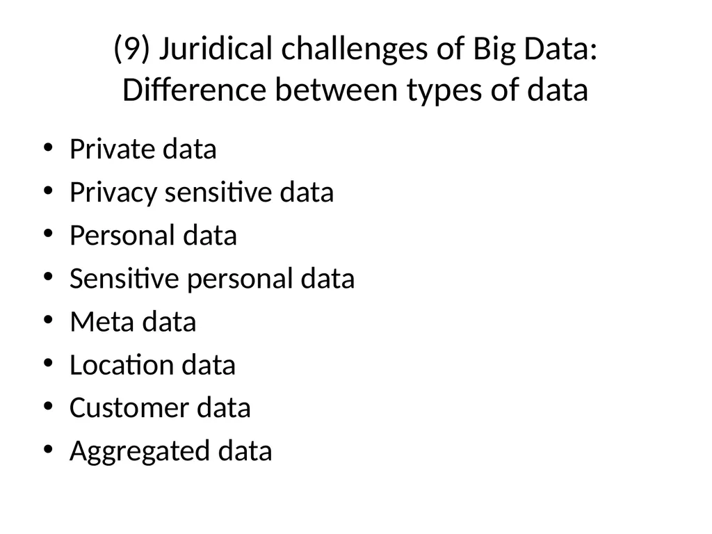Big Data and privacy Bart van der Sloot Tilburg - slide 56 of 60