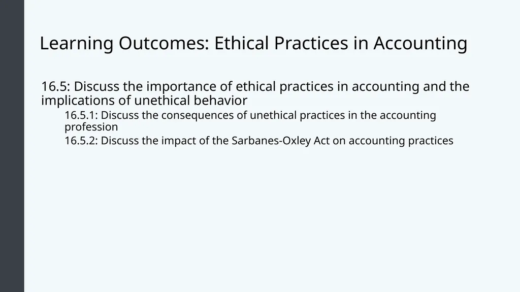 Introduction to Business Accounting and Finance - slide 56 of 59