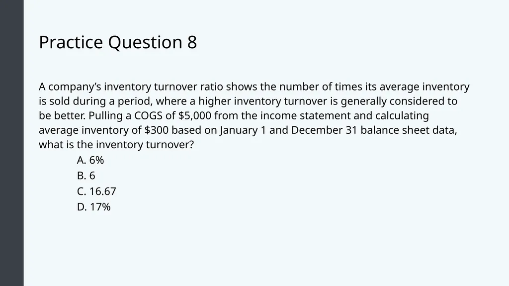 Introduction to Business Accounting and Finance - slide 53 of 59