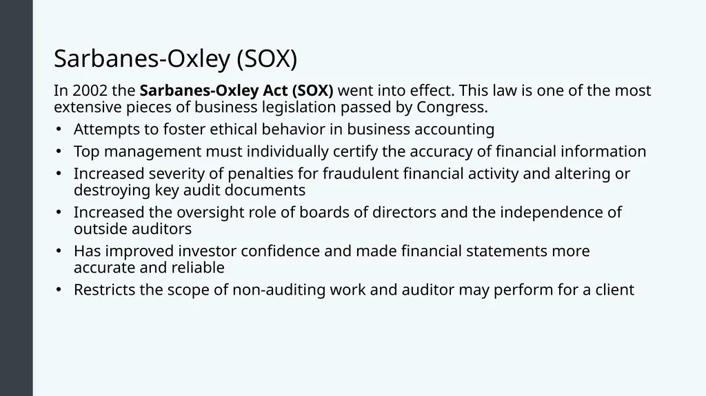 Introduction to Business Accounting and Finance - slide 58 of 59