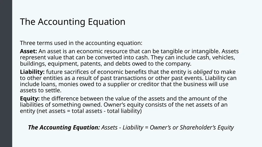 Introduction to Business Accounting and Finance - slide 18 of 59