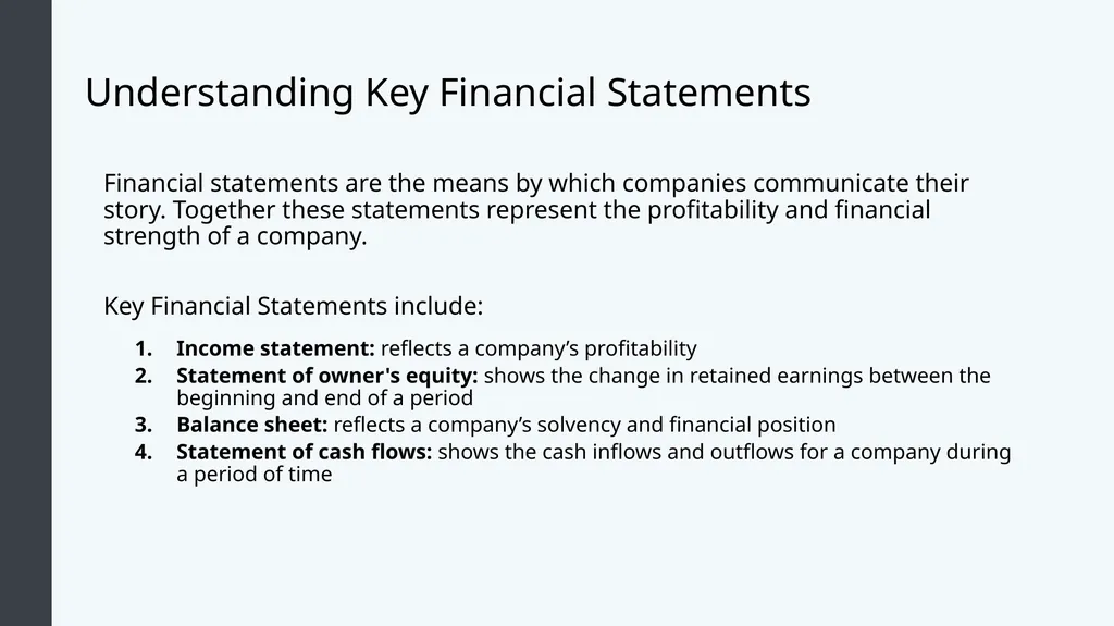 Introduction to Business Accounting and Finance - slide 17 of 59