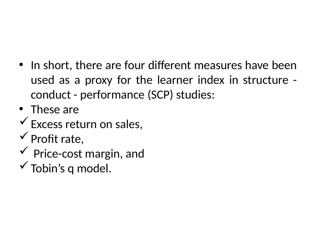 CHAPTER FIVE ANALYSIS OF FIRM STRUCTURE After - slide 39 of 52