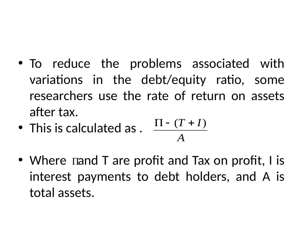 CHAPTER FIVE ANALYSIS OF FIRM STRUCTURE After - slide 43 of 52