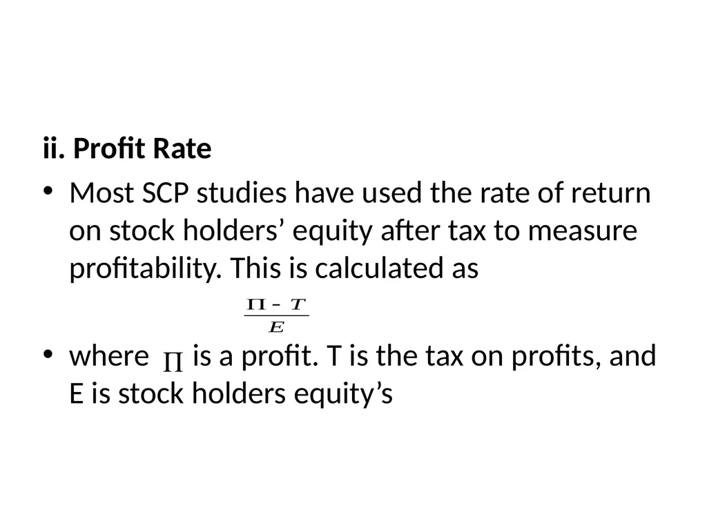 CHAPTER FIVE ANALYSIS OF FIRM STRUCTURE After - slide 41 of 52