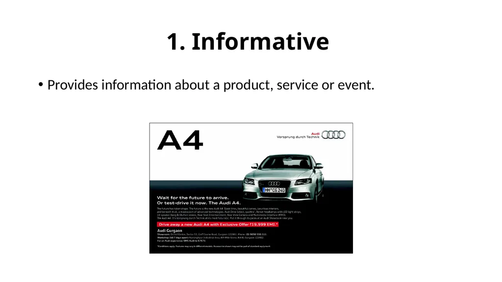 4 P’s – Promotion This refers “to the method made - slide 6 of 30