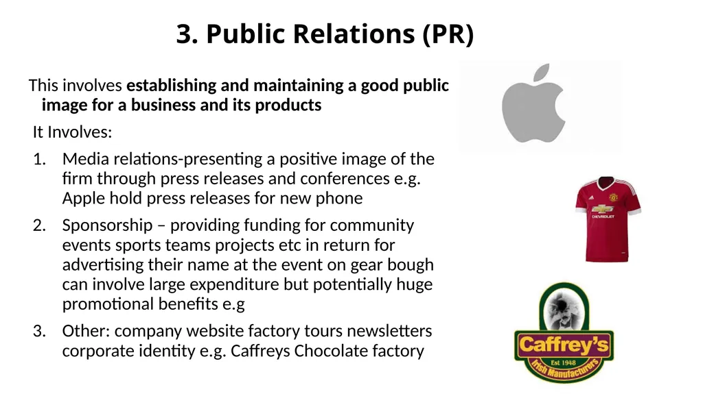 4 P’s – Promotion This refers “to the method made - slide 25 of 30