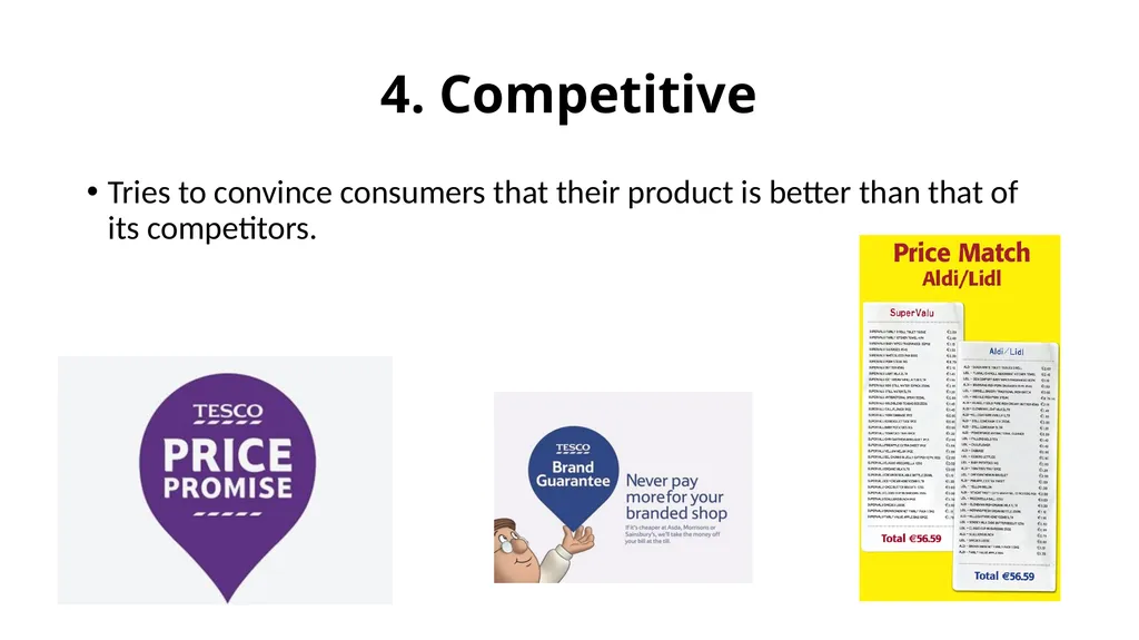 4 P’s – Promotion This refers “to the method made - slide 9 of 30