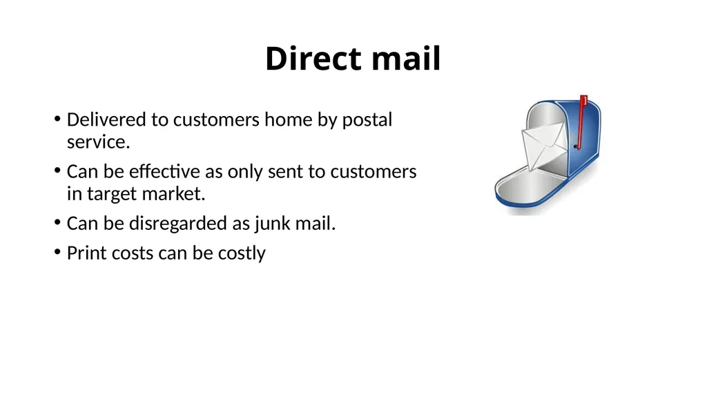 4 P’s – Promotion This refers “to the method made - slide 19 of 30