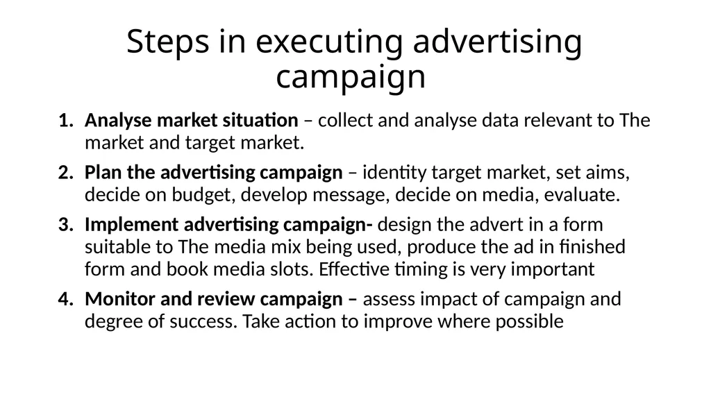4 P’s – Promotion This refers “to the method made - slide 21 of 30