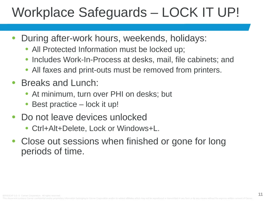 Revenue Cycle Compliance 1303521959_Cerner Medical - slide 11 of 21