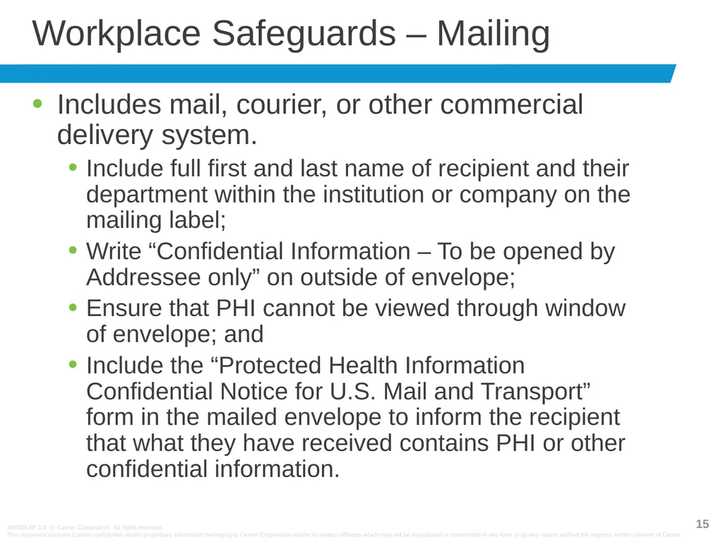 Revenue Cycle Compliance 1303521959_Cerner Medical - slide 15 of 21