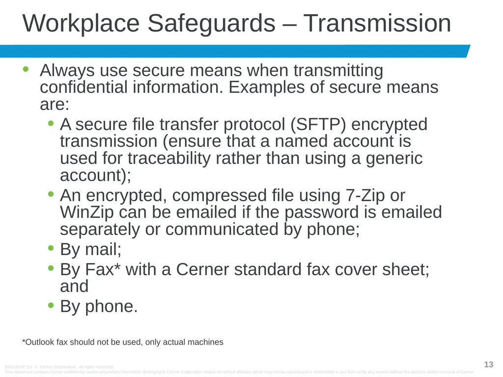 Revenue Cycle Compliance 1303521959_Cerner Medical - slide 13 of 21