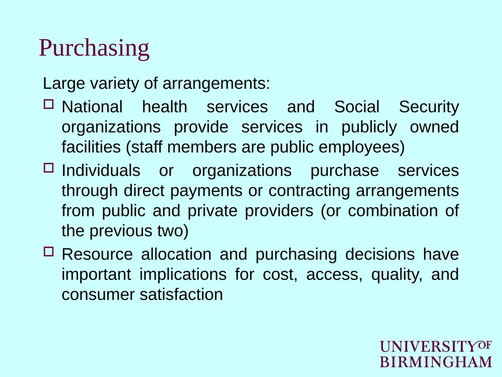 How healthcare is funded internationally Cristina - slide 15 of 30