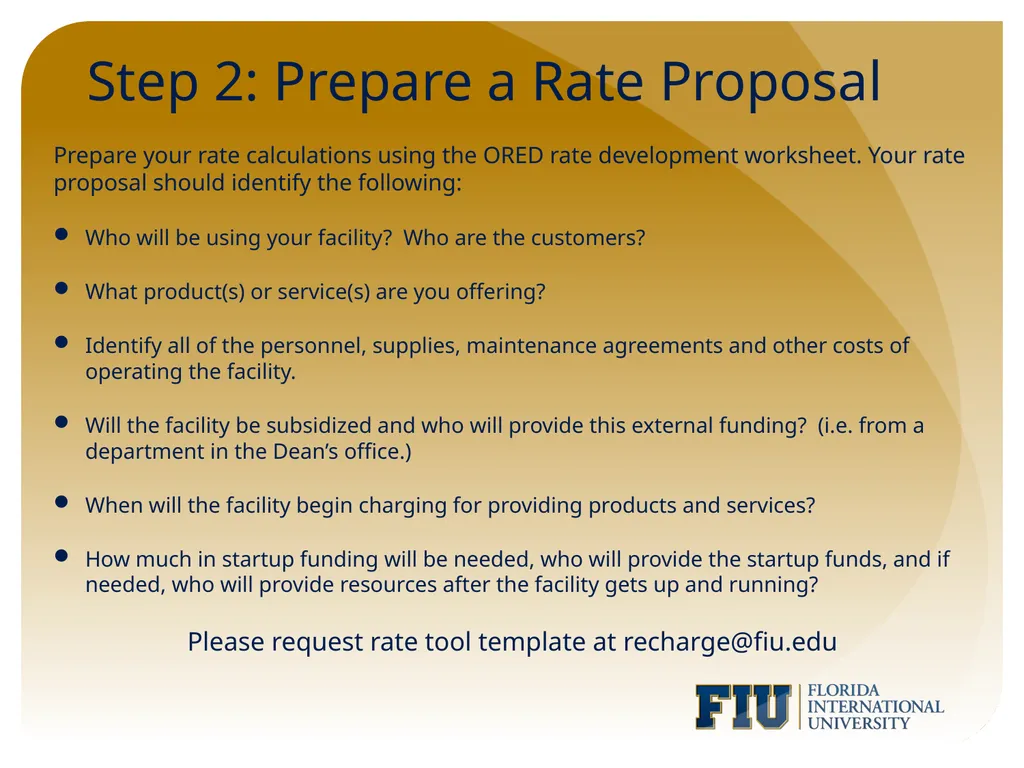 Setting Up a New Recharge Center Step-by-Step - slide 8 of 18