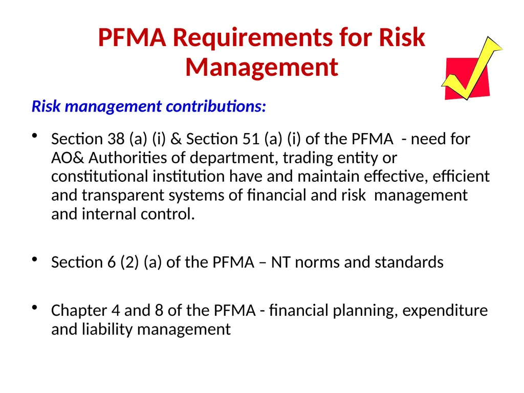 Session 1 Legislative Requirements + Other - slide 4 of 20