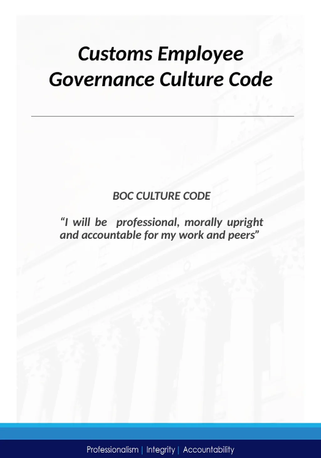 The Bureau of Customs (BOC), then the Bureau of - slide 7 of 17