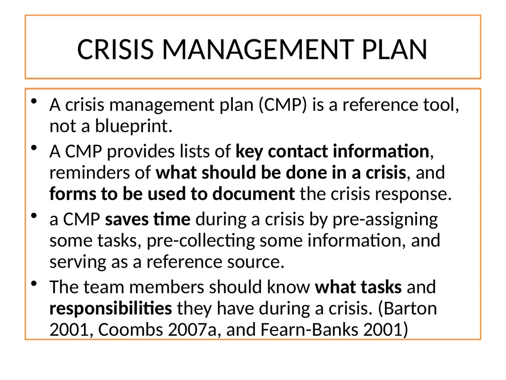 CRISIS MANAGEMENT Pertemuan 4,5 Gasal 2019-2020 - slide 8 of 37