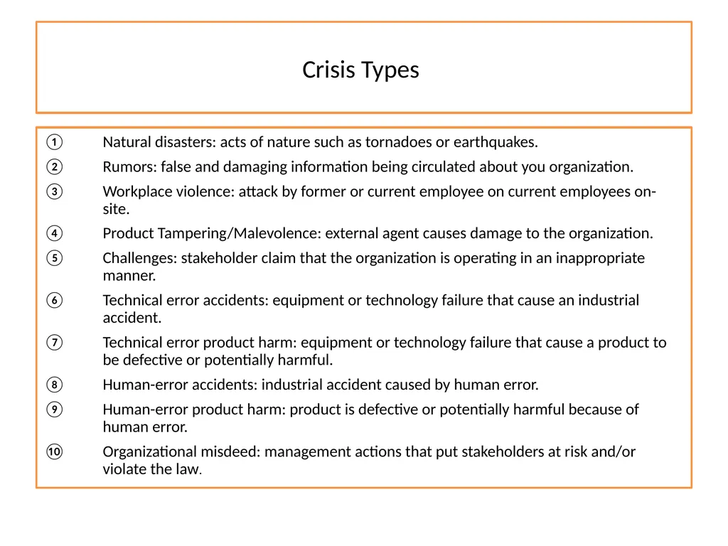 CRISIS MANAGEMENT Pertemuan 4,5 Gasal 2019-2020 - slide 11 of 37