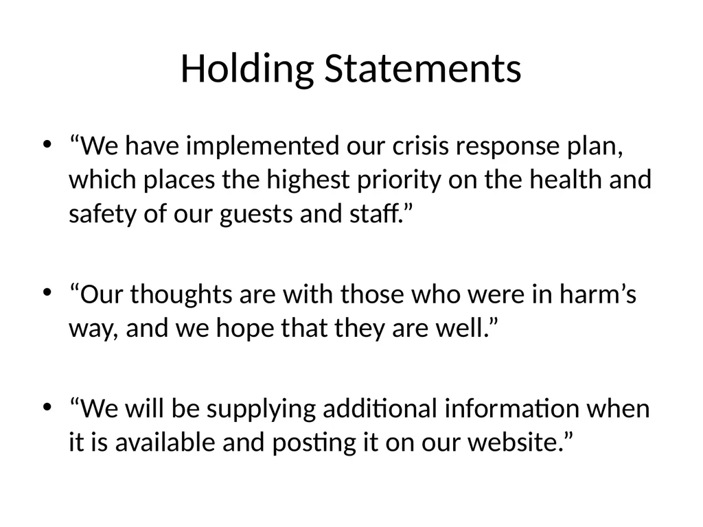 CRISIS MANAGEMENT Pertemuan 4,5 Gasal 2019-2020 - slide 16 of 37