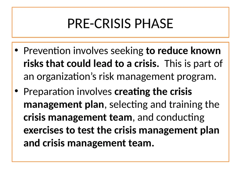 CRISIS MANAGEMENT Pertemuan 4,5 Gasal 2019-2020 - slide 6 of 37