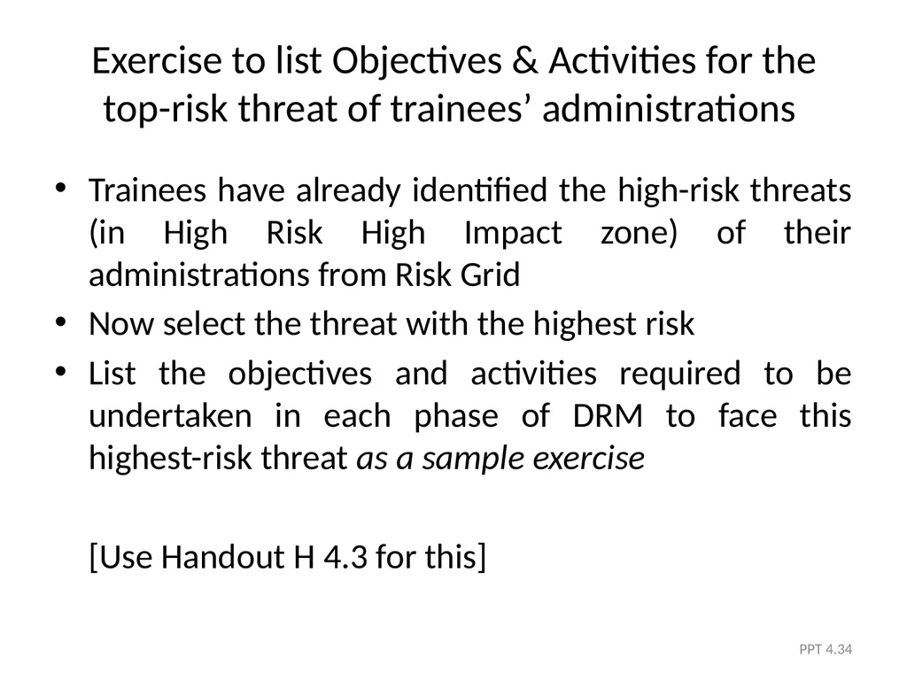 Module 4 The Five Phases of DRM PPT 4.1 Module - slide 34 of 35