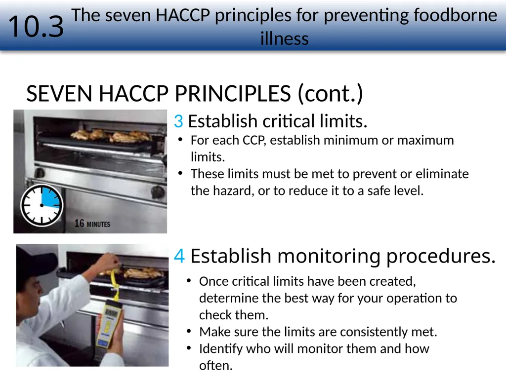 1 Food Safety Management Systems Chapter Number 10 - slide 9 of 22