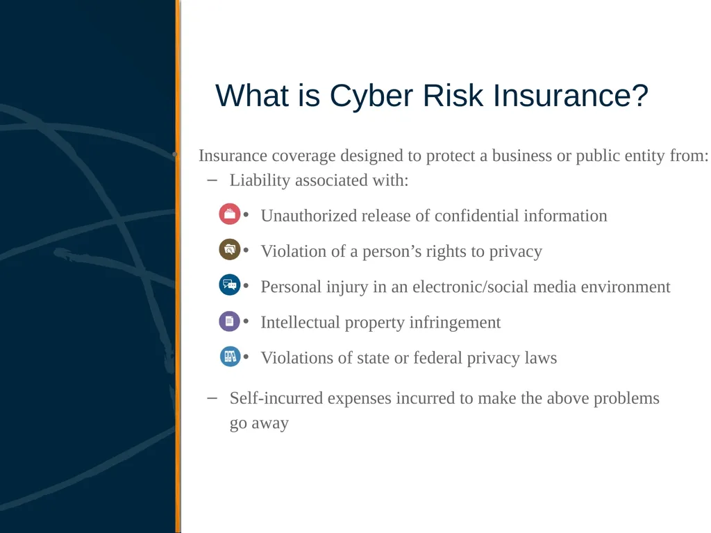 Cyber Risk Insurance & Resources for ICRMP Members - slide 7 of 22