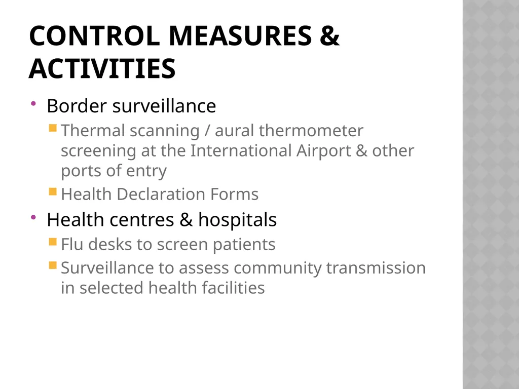 Brunei Darussalam: Experience In Health Crisis - slide 6 of 17