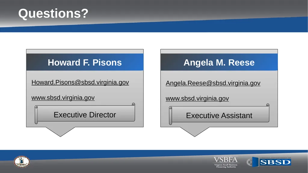 Minority Business Commission JLARC Report - - slide 20 of 20