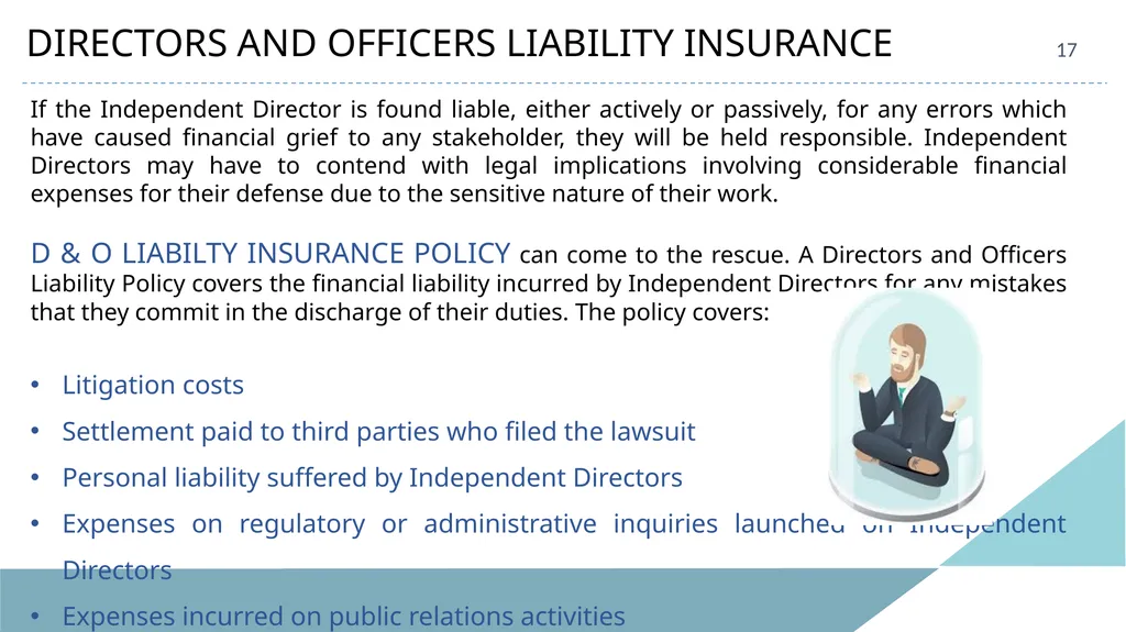 INDEPENDENT DIRECTORS 2 LEGAL FRAMEWORK Companies - slide 17 of 20